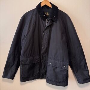 Black Vintage Men’s Barbour Strathyre Wax Jacket - L